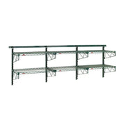 Metro 2 Tier Adjustable Wall Shelving 18 x 48 WS2T.1854 - Hospitality Connect