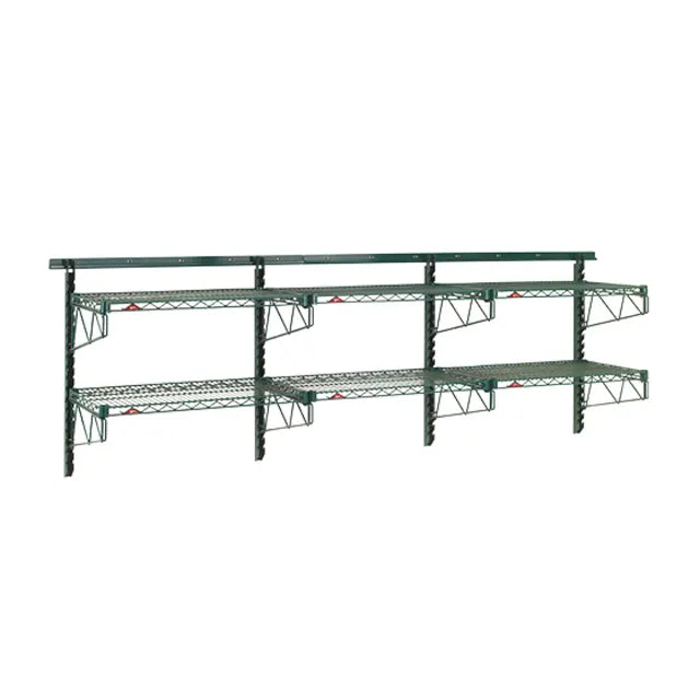 Metro 2 Tier Adjustable Wall Shelving 18 x 48 WS2T.1854 - Hospitality Connect