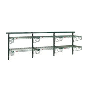 Metro 2 Tier Adjustable Wall Shelving 18 x 48 - Hospitality Connect