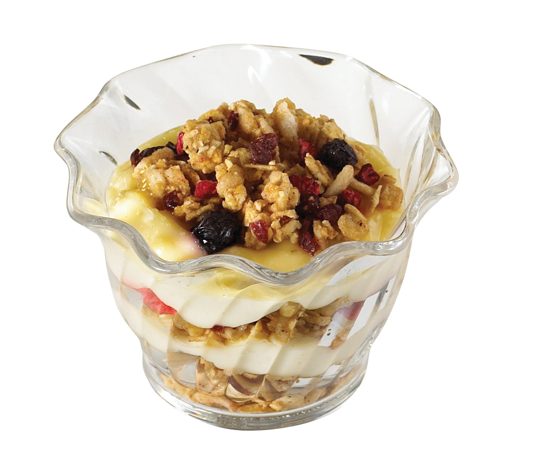 CAMBRO Swirl Bowl San 148ml Clear SRB5152 Box of 12 - Hospitality Connect