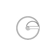 Yasaki Slicer (Aluminium, Semi Circular) 10mm Single Blade - SS010. - Hospitality Connect