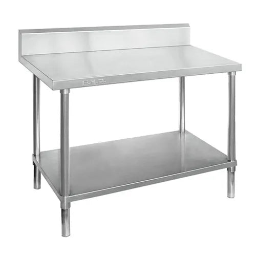 Modular Workbench with Splashback WBB7-0600a. - Hospitality Connect