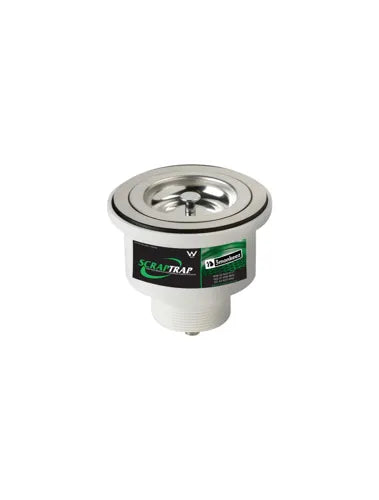 3monkeez Domestic Smart Sink Waste 90mm Dia with 50mm MI BSP Connection. Includes Fixed Strainer and Removable Basket.  SSDBW - Hospitality Connect