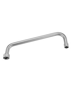 3Monkeez stainless steel pot filler spout with aerator, 12-inch, WELS 3-star rated, 8LPM flow rate, kitchen plumbing fixture