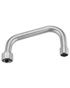 3Monkeez stainless steel pot filler spout with aerator, 6-inch, WELS 3-star rated, 8LPM flow rate, for kitchen installation