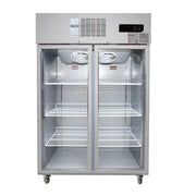 Thermaster Double Door Display Freezer SUFG1000. - Hospitality Connect