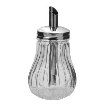 KH KHAFE GLASS SUGAR POURER HELLY SHAPE 285ml - Hospitality Connect