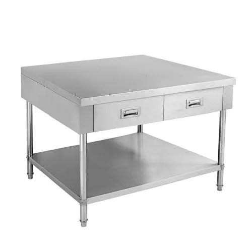 Modular Work bench with 2 Drawers and Undershelf SWBD-7-0900. - Hospitality Connect