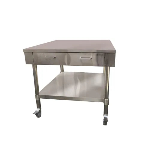 Modular Work Bench with 2 Drawers and Under Shelf - SWBD8-2. - Hospitality Connect