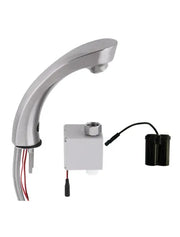 3Monkeez  STAINLESS STEEL INFRARED SENSOR TAPS - HOB MOUNTED Battery With Temp Valve T-3MSS-HMSTB-TV - Hospitality Connect