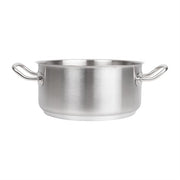 Vogue Casserole Pan St/St - 240mm 4 1/2Ltr 152fl oz