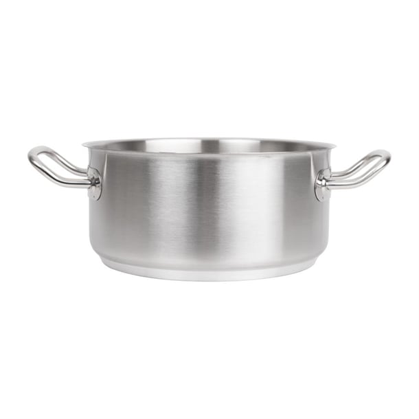 Vogue Casserole Pan St/St - 240mm 4 1/2Ltr 152fl oz