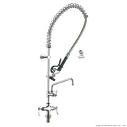 Sunmixer Pre Rinse Unit with Add-on faucet and 305mm Swing Nozzle T98001-2 - Hospitality Connect