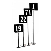 KH TABLE NUMBER / MENU HOLDER CHROME 450mm