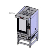 Zanolli TAE101SL Combi Teorema Baking Tower -10-Tray Convection Oven | Mobile standTAE101SL