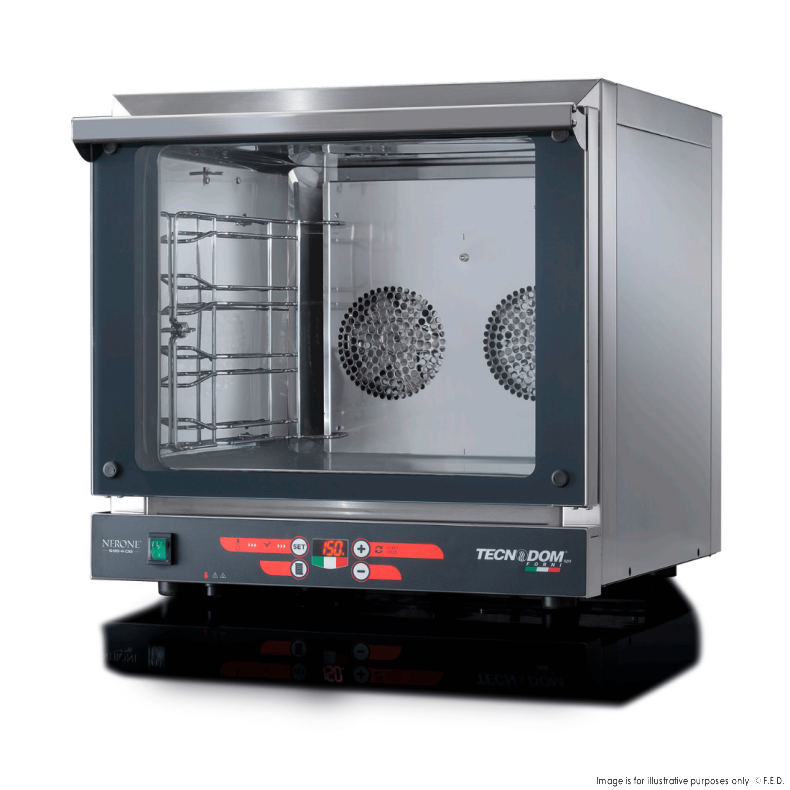 Tecnodom Nerone EKO Digital 4x435x350 trays convection oven TDE-4CD