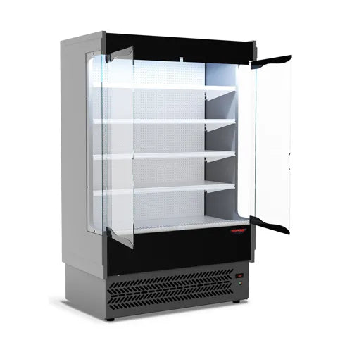 Tecnodom Vulcano Supermarket 2 Door Display TDVB80-CA-125. - Hospitality Connect