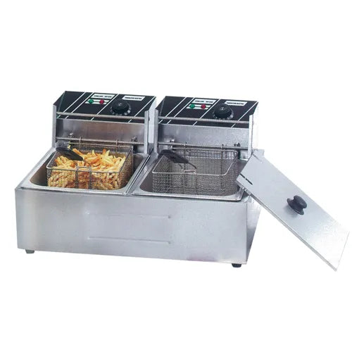 Benchstar Double Tank Electric Fryer TEF-82KW. - Hospitality Connect
