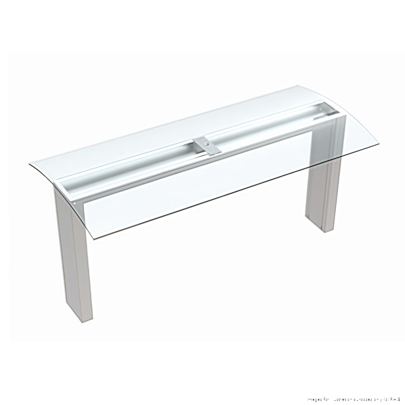 Thermaster top glass sneeze with support with led light for drop in 3*gn1/1 model,1223x549x570mm TGL-3G