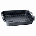 WILTSHIRE ROAST PAN-RECT E/BAKE 325x250x60mm w/RACK N/S - Hospitality Connect