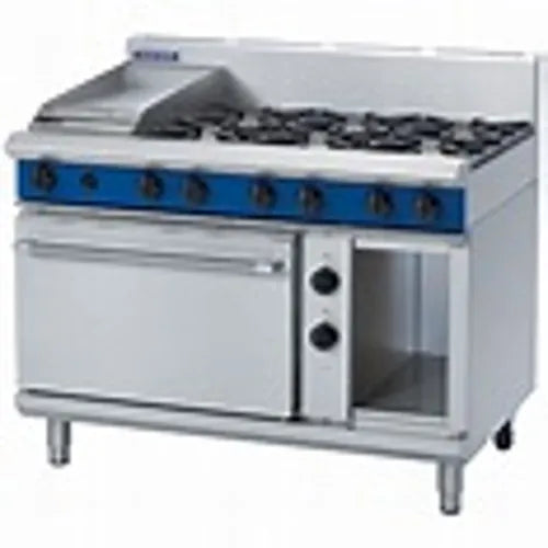 Blue Seal Evolution 1200mm Gas Range Electric Static Oven GE508C. - Hospitality Connect