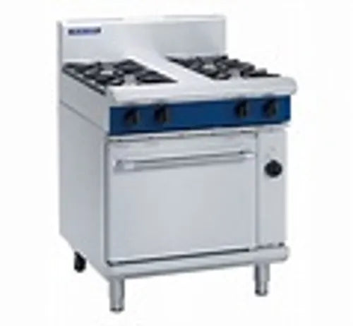 Blue Seal Evolution 750mm Gas Range Electric Convection Oven GE54C. - Hospitality Connect
