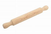WILTSHIRE ROLLING PIN-RUBBERWOOD 380mm w/HANDLES - Hospitality Connect