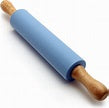 WILTSHIRE ROLLING PIN-SILICONE 385mm w/WOOD HANDLES - Hospitality Connect