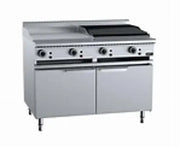 VERR Combination 600mm Grill Plate & 300mm Char Broiler Bench Mounted VBT-GRP6-CBR3BM. - Hospitality Connect