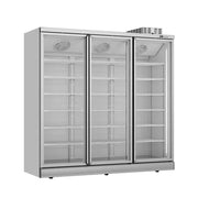 Thermaster 2185L Three Glass Door Remote Chiller RC-200A. - Hospitality Connect