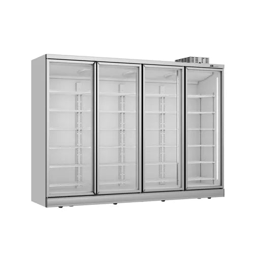 Thermaster 2947L Four Glass Door Remote Chiller RC-280A. - Hospitality Connect