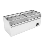 Thermaster 575L Supermarket Island Freezer with Glass Sliding ds ZCD-L145G - Hospitality Connect