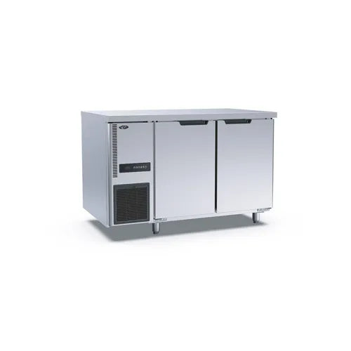 Thermaster Stainless Steel Double Door Workbench Fridge - TL1200TN. - Hospitality Connect