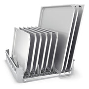 Winterhalter utensil and tray rack, 600x500x120mm, with trays and compartments for efficient kitchen organization.