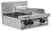 Trueheat RC Series 600mm Top W 2 Burners And 300mm Griddle Plate RCT6-2-3G - Hospitality Connect