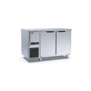 Thermaster Stainless Steel Double Door Workbench Fridge - TS1200TN. - Hospitality Connect