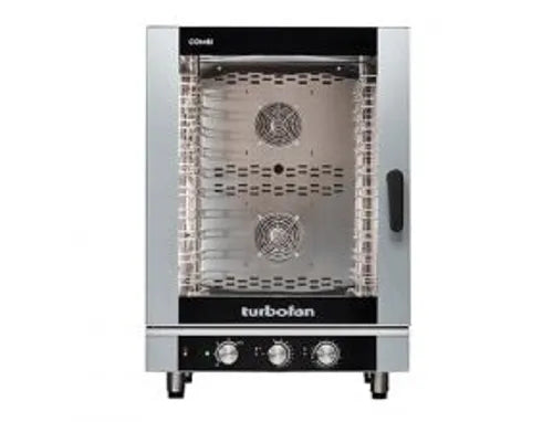 Turbofan EC40M10 - Full Size 10 Tray Manual / Electric Combi Oven - Hospitality Connect