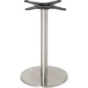 Bolero St/St Table Base Round ? 430x720mm - Hospitality Connect