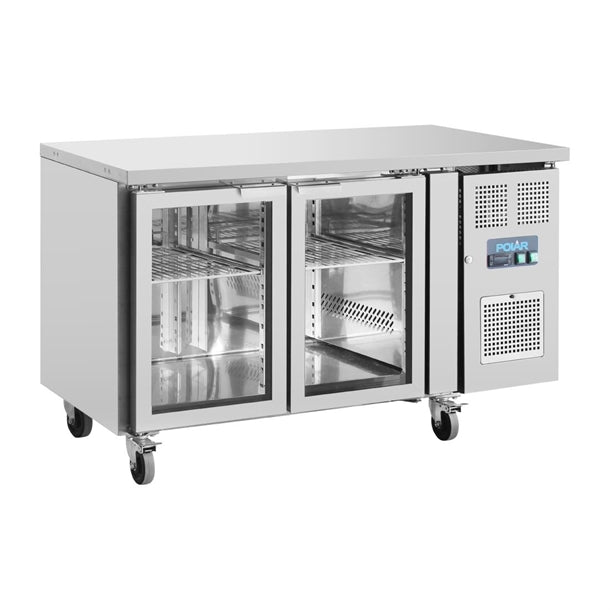 Polar U series Premium 2 Door Counter Refrigerator UA005-A - Hospitality Connect