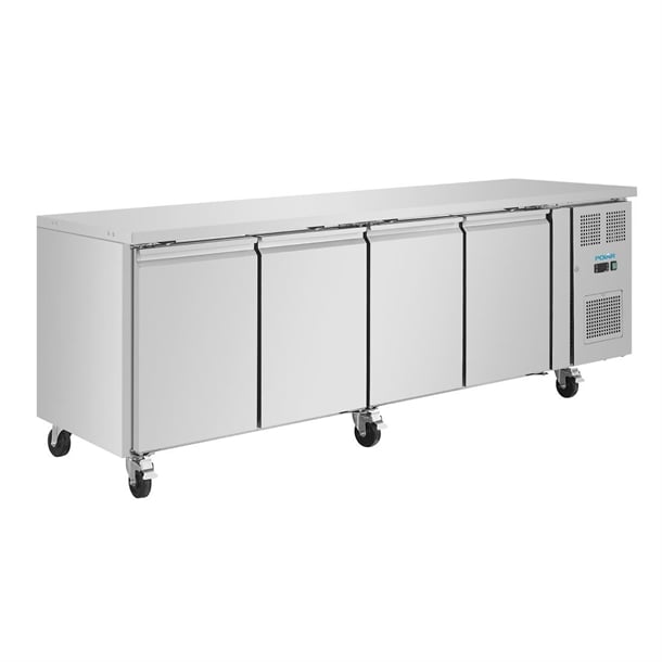Polar U-Series Four Door Counter Fridge - 553Ltr - Hospitality Connect