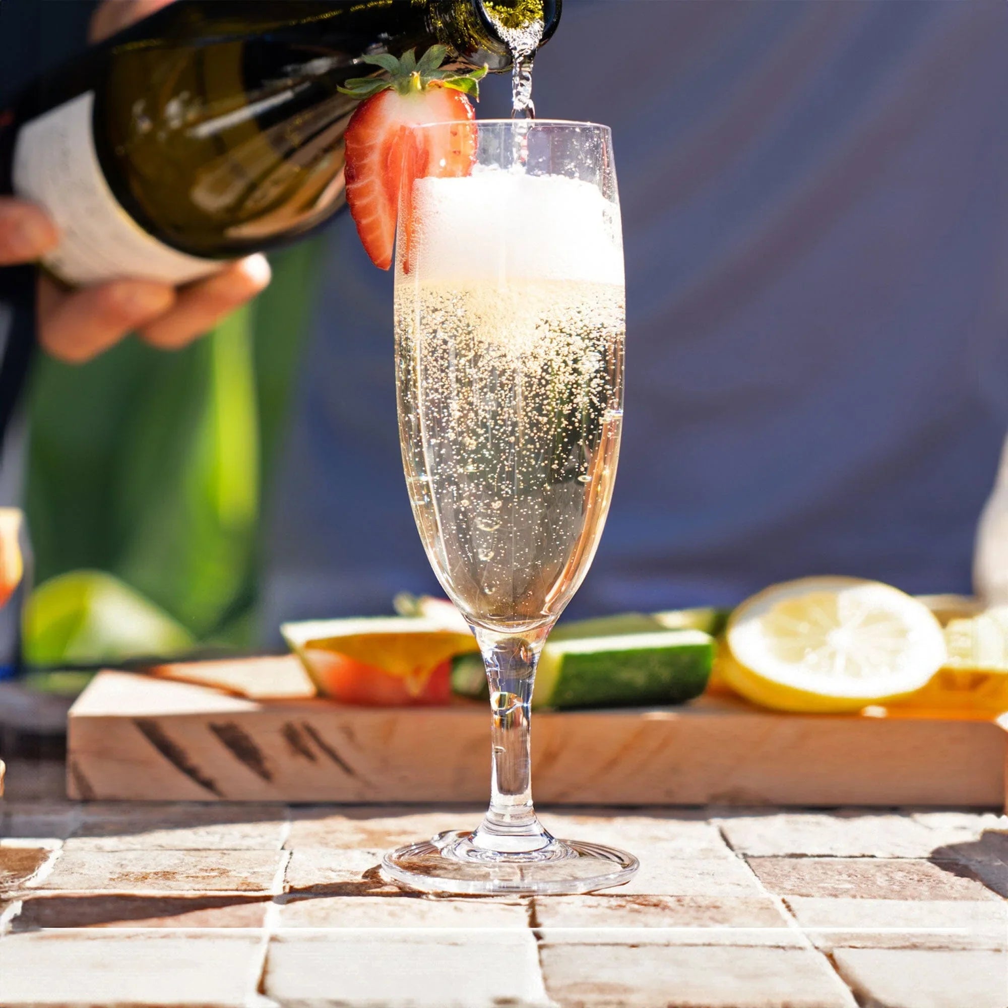 D-STILL UNBREAKABLE CHAMPAGNE GLASS PC 175ml Box of 4 - Hospitality Connect