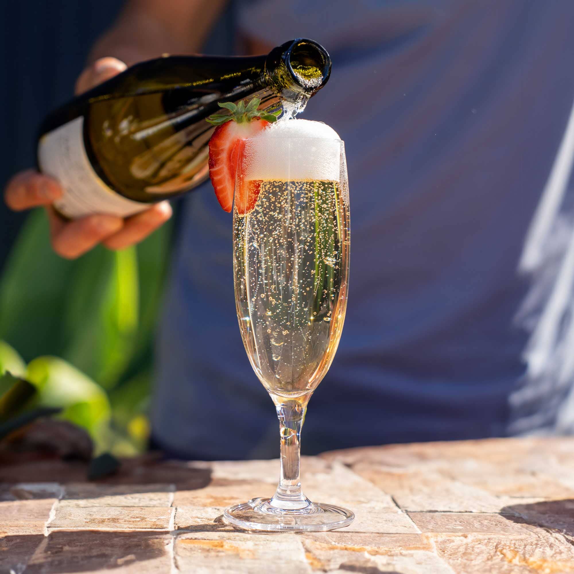 D-Still Unbreakable Champagne Glass Pc 175ml Box of 4 - Hospitality Connect