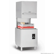 Asber Tech Line Pass-through Hood Type Dishwasher - GE-H500DD - Hospitality Connect