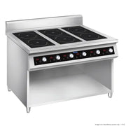 ElectMax 900 Series Induction 6 Buner Cooker with Splashback EIC9-1200P - Hospitality Connect