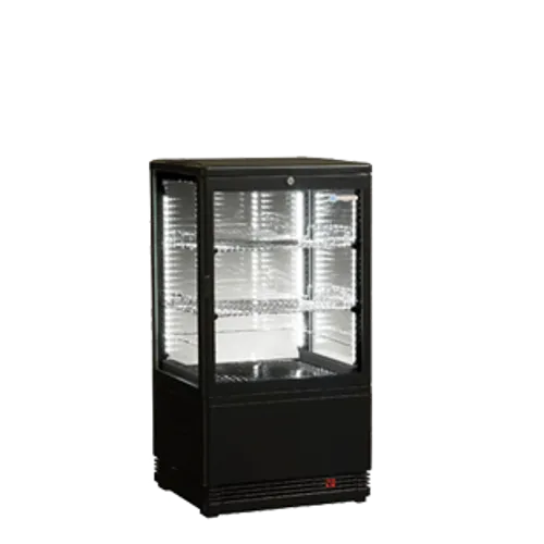 ICS PACIFIC Venice - Black/White display Fridge - Hospitality Connect