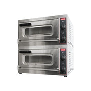 Zanolli Vulcano 40+40 Electric Countertop Double Deck Pizza Oven4PC0603