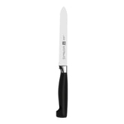 Zwilling Four Star Serrated Utility Knife - 13cm - Hospitality Connect