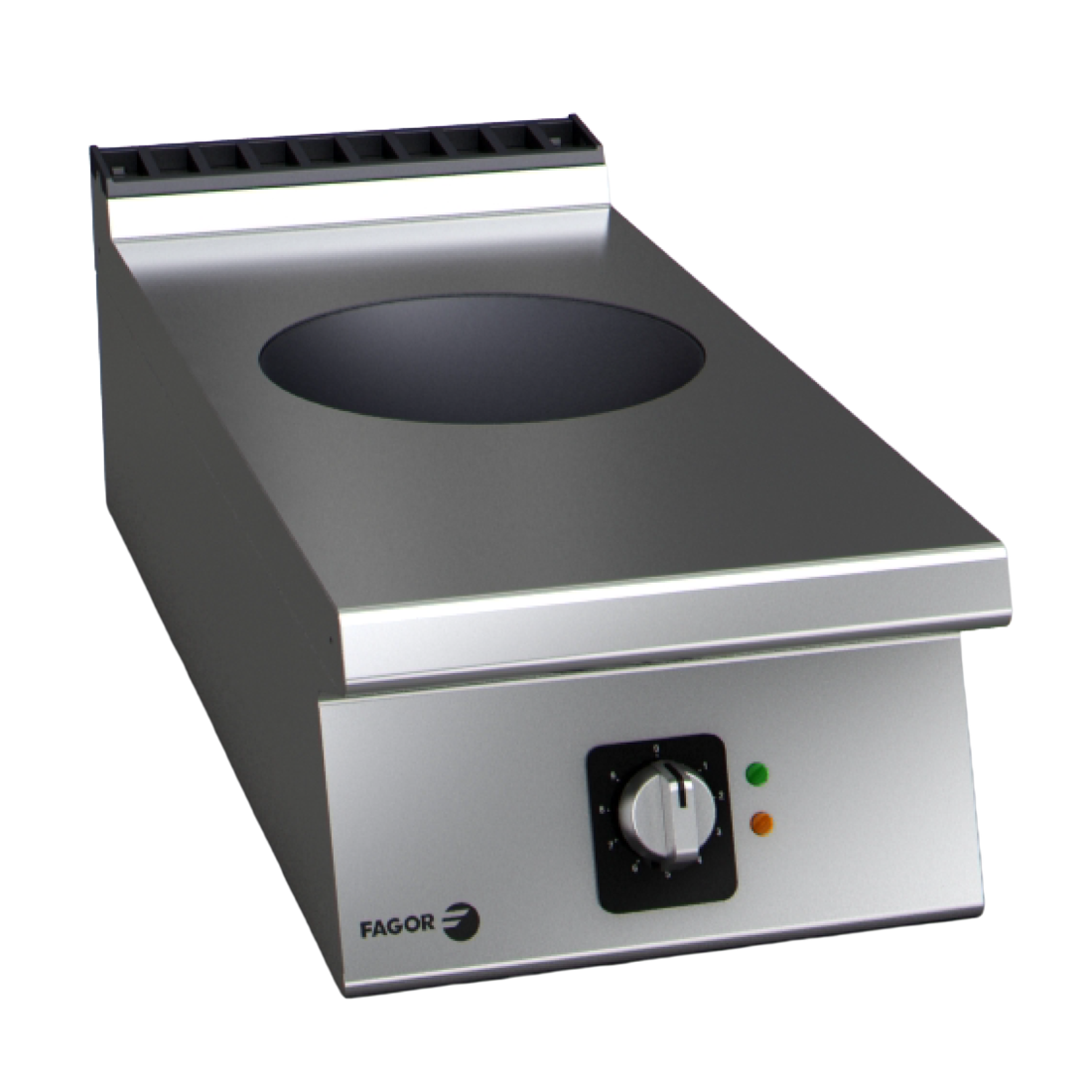 Fagor Kore 900 Induction Wok Cooker Half Module 400Wx930Dx290Hmm 415V 5.5kW/3~N - W-I905