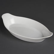 Olympia Whiteware Oval Eared Dish - 53Hx289Wx166mmD (Box 6) - Hospitality Connect