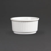 Olympia Whiteware Stacking Ramekin - 8.5cm 3 1/4" (Box 12) - Hospitality Connect